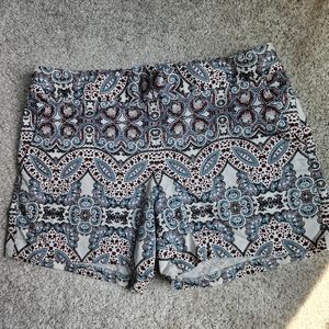 Express Paisley Shorts